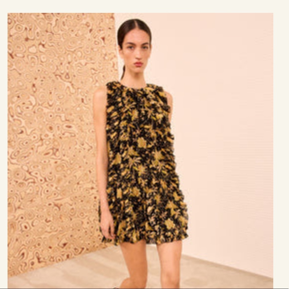 Ulla Johnson chiffon mini dress